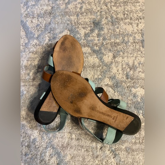 Size 6.5 Rebecca Minkoff Leather Sandals - Picture 8 of 10